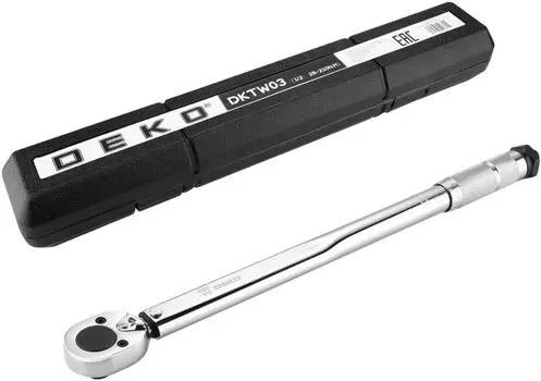 Ключ динамометрический DEKO DKTW03 1/2, 28-210 Нм