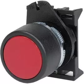 Кнопка DKC ABHTR1 плоская без фиксации, красная, "Quadro"