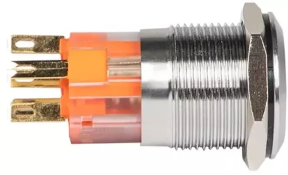Кнопка EKF s-pro67-121 S-Pro67 19 мм без фикс. с зеленой подсв. 230В PROxima