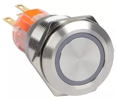 Кнопка EKF s-pro67-221 S-Pro67 19 мм с фикс. с зеленой подсв. 230В PROxima