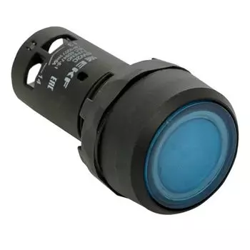 Кнопка EKF sw2c-md-b SW2C-10D с подсветкой синяя NO