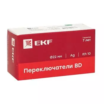 Кнопка EKF xb2-bw31-230-65 BA31 с подсветкой 230В зеленая NO IP65