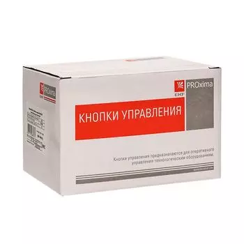 Кнопка Грибок EKF pbn-aeal-r AEAL-22 красная с фиксацией NO+NC