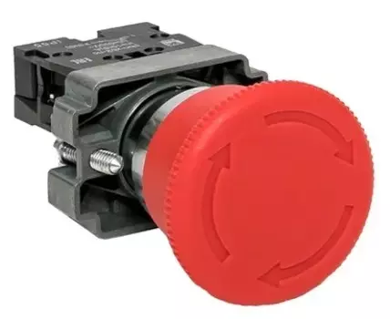 Кнопка Грибок EKF xb2-bs542-65 BS542 поворотная красная NC IP65