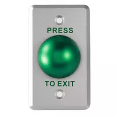 Кнопка HIKVISION DS-K7P05 механическая, 3A DC36В макс.; размер 865044мм; панель - сталь, кнопка - нерж сталь.