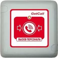 Кнопка HostCall GC-0422W1 вызова, осуществляется нажатием и удержанием кнопки в течение 1-2 сек, IP44