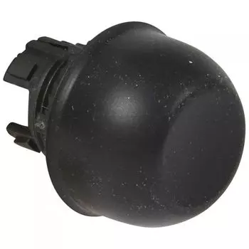 Кнопка Legrand 023813 Osmoz - с пружинным возвратом D22,3, для компл., пот. головка с защи. колпачком, без подсв., IP 67, чёрный