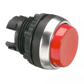Кнопка Legrand 023821 Osmoz - с пружинным возвратом D22,3, для комплектации, выступающая, без подсветки, IP 66, красный