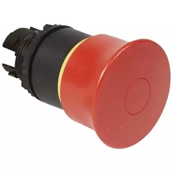 Кнопка Legrand 023874 Osmoz - с грибовидным толкателем D40, ''Тяни-толкай'', авар. откл., без подсв., IP 66, красный
