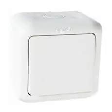 Кнопка Legrand 782305 1-клавишная IP44 6А (белая)