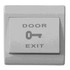 Кнопка выхода Smartec ST-EX111 пластиковая, врезная, НЗ/НР контакты, размер: 86х86 мм