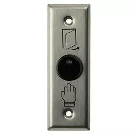 Кнопка выхода Soca SI-20 бесконтактная врезная, с подсветкой, влагозащищенное исполнение, плата задержки, корпус нержавеющая сталь, НЗ/НО контакты, 12