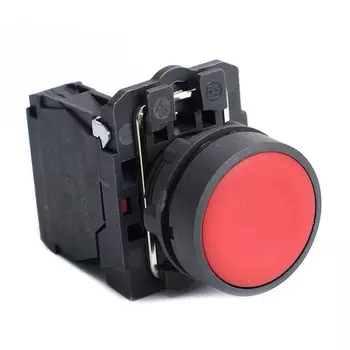 Кнопка Systeme Electric SB5AA42 SB5 в сборе модульная 22мм красная с возвратом пластик 1НЗ