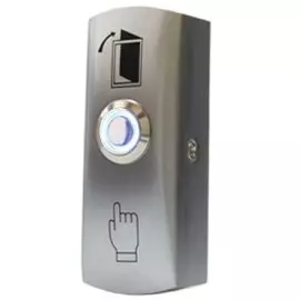 Кнопка Tantos TS-CLICK light выхода накладная, металлическая, с подсветкой