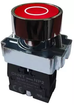 Кнопка управления CHINT 576035 NP2-BA4322 маркировкой, 1НЗ, IP40 (R)