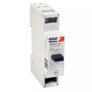 Кнопка управления КЭАЗ 138901 модульная OptiDin KM63-AF-11-УХЛ3