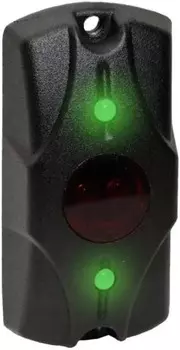 Кнопка выхода Олевс Циклоп ИК (черный) бесконтактная/сенсорная с 2-цветной подсветкой в антивандальн