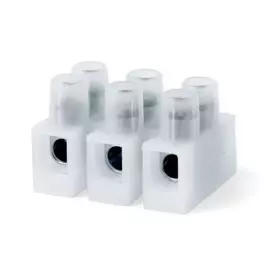 Колодка DKC 43103NYR клеммная, полиамид 6.6, 3р, 110°С, 450V, 24А, 2,5мм.кв., "Quadro"