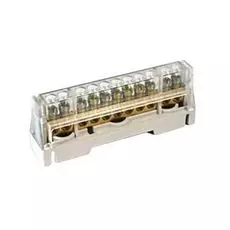 Колодка DKC 5011F клеммная соединительная 1р 11х5,3мм. цвет серый, "Quadro"