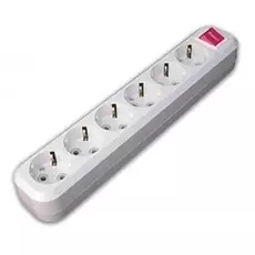 Колодка Makel MGP231 удлинителя 6 гнезд с выключателем