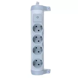 Колодка удлинителя Legrand 694629 "Комфорт" 4 x 2К+З - поставляется без кабеля