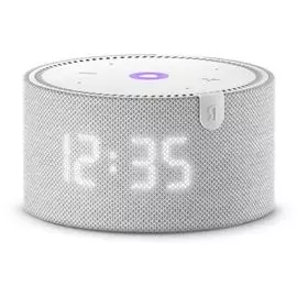 Колонка Яндекс Станция Мини Плюс YNDX-00020 Gray с часами и голосовым помощником, серая