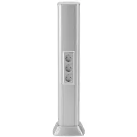 Колонна DKC 09591 алюминиевая, 0,71 м, цвет светло-серебристый металлик, "In-liner Aero"