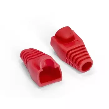 Колпачок Exegate BC45-100-RD EX292851RUS изолирующий для коннектора RJ-45, красный (100шт)