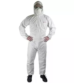 Комбинезон SCAFFA SF001 XXL многослойный дышащий материа SF c плотностью ткани 55г/м2, с воздухопроницаемой мембраной