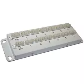 Коммутационная панель Lanmaster LAN-HCS-PPT2X6 параллельное подключение 2х6