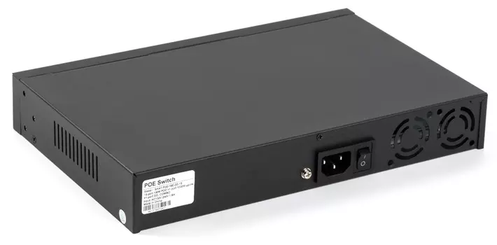 Коммутатор Бастион SKAT PoE-16E-2G-1S PoE Plus, мощность 150Вт, порты:16-Ethernet, 1-Uplink, 1-COMBO