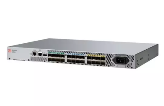 Коммутатор Brocade G610 FC, 24 ports/8 active, 8x16G SWL SFP+ transceivers, PS, rails, w/o EntBndl, FOS notupgradable (DS-6610B,SN3600B,SNS2624,DB610S