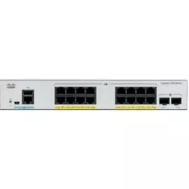 Коммутатор Cisco C1000-16P-2G-L Catalyst 1000 16port GE, POE, 2x1G SFP