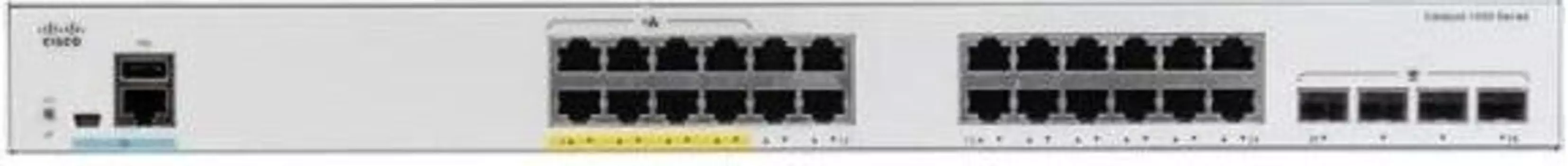 Коммутатор Cisco C1000-24FP-4G-L Catalyst 1000 24port GE, Full POE, 4x1G SFP