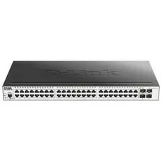 Коммутатор D-link DGS-3000-52L/B1A 48xUTP 100/1000, 4xSFP Gigabit, L2