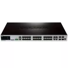 Коммутатор D-link DGS-3620-28SC 24xSFP, 4xCombo SFP/1000BaseT, 4xSFP+, L3, Stackable, 19''