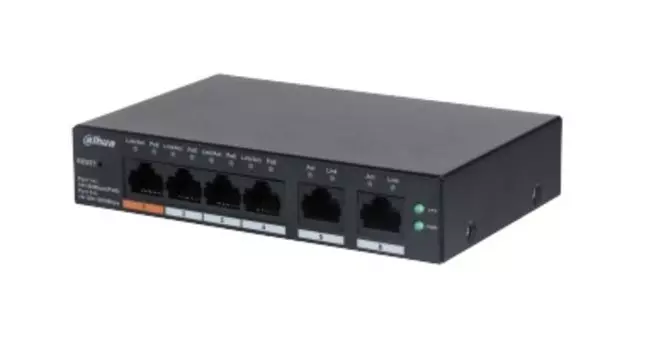 Коммутатор Dahua DH-CS4006-4ET-60 4-портовый PoE с функцией облачного управления