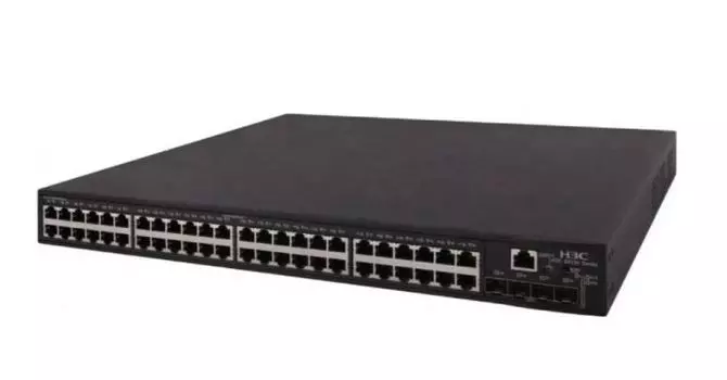 Коммутатор H3C LS-5130S-52ST-EI-GL L2 Ethernet Switch with 48*10/100/1000Base-T Ports and 2*10G BASE