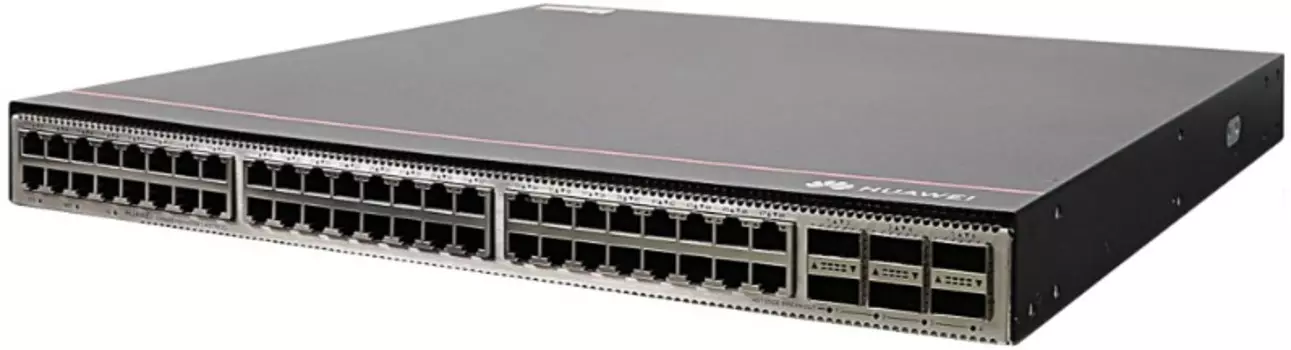 Коммутатор Huawei CE6881-48T6CQ-B (48*10GE RJ45, 6*100GE QSFP28, 2*AC power modules, 4*fan modules, port-side intake)
