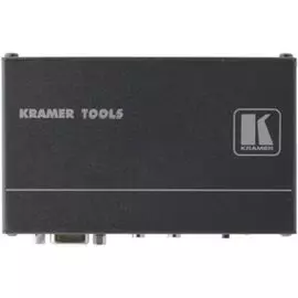 Коммутатор Kramer TP-107AVR 90-70849090 2x1 сигнала VGA (до WUXGA) + звукового стереосигнала и витой пары (TP) с выходом на витую пару, послед. соедин