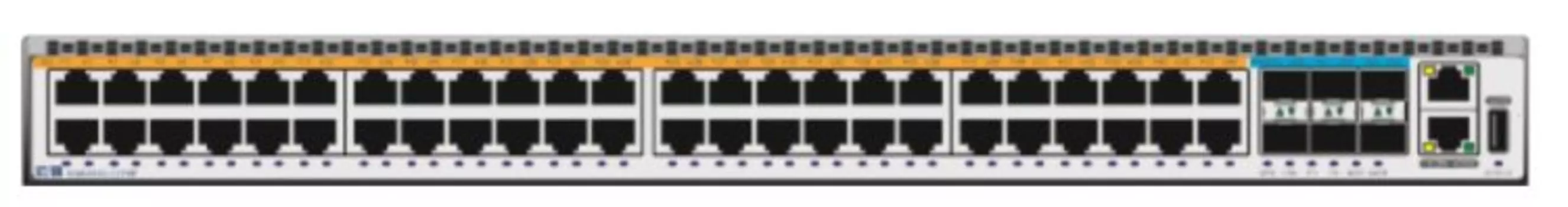 Коммутатор Maipu NSS4330-56TXF 48 100/1000M electric interfaces, Six 10G SFP+ interfaces, One Expansion Slot (For 2-Port 40G QSFP), Dual Power Slots