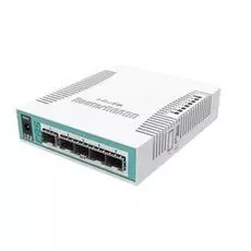 Коммутатор Mikrotik CRS106-1C-5S уровень лицензии RouterOS:5,11 - 30 V, порты: 5x 1.25G Ethernet SFP cage (Mini-GBIC; SFP module not included), DDMI s