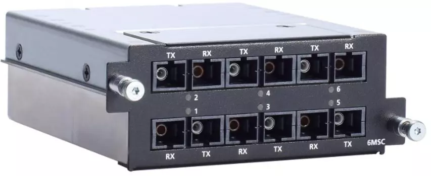 Коммутатор MOXA RM-G4000-6MSC модульный 6 multi-mode 100BaseFX ports with SC connectors