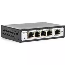 Коммутатор неуправляемый Бастион SKAT PoE-4E-1E 4хEthernet 10/100 Мбит/с, 10 Мбит/с в режиме VLAN, 1хUplink 10/100 Мбит/с