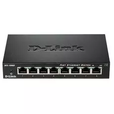 Коммутатор неуправляемый D-link DES-1008D/L2A 8-port UTP 10/100Mbps, Metal case, rev/L2A/L2B/J3B