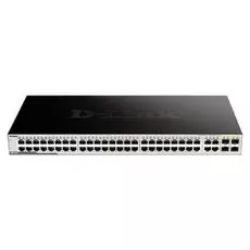 Коммутатор неуправляемый D-link DGS-1052 48x10/100/1000Base-T, 4xCombo 100/1000Base-T/SFP, rev /A1A, /A2A, /A3A