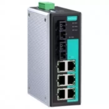 Коммутатор неуправляемый MOXA EDS-308-SS-SC 6x10/100BaseTx ports,2 single mode(15Km) 100Fx port