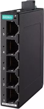 Коммутатор неуправляемый MOXA EDS-G2005-ELP 5-Port full gigabit Entry-level, 5 Fast TP ports