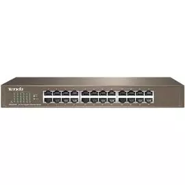 Коммутатор неуправляемый Tenda TEG1024D 24*10/100/1000 Base-T Ethernet ports (Auto MDI/MDIX)