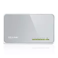 Коммутатор неуправляемый TP-LINK TL-SF1008D 8xUTP 10/100, пластик